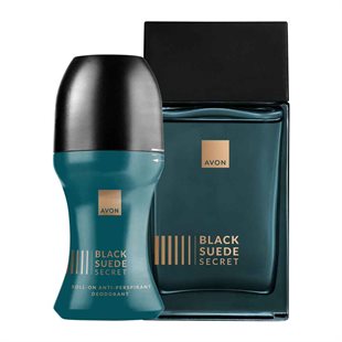 Black Suede Secret Fragrance & Roll-On Set