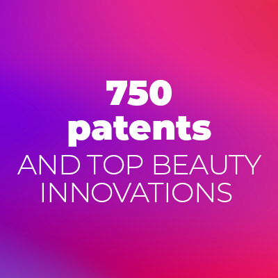 750 patents and top beauty innovations 