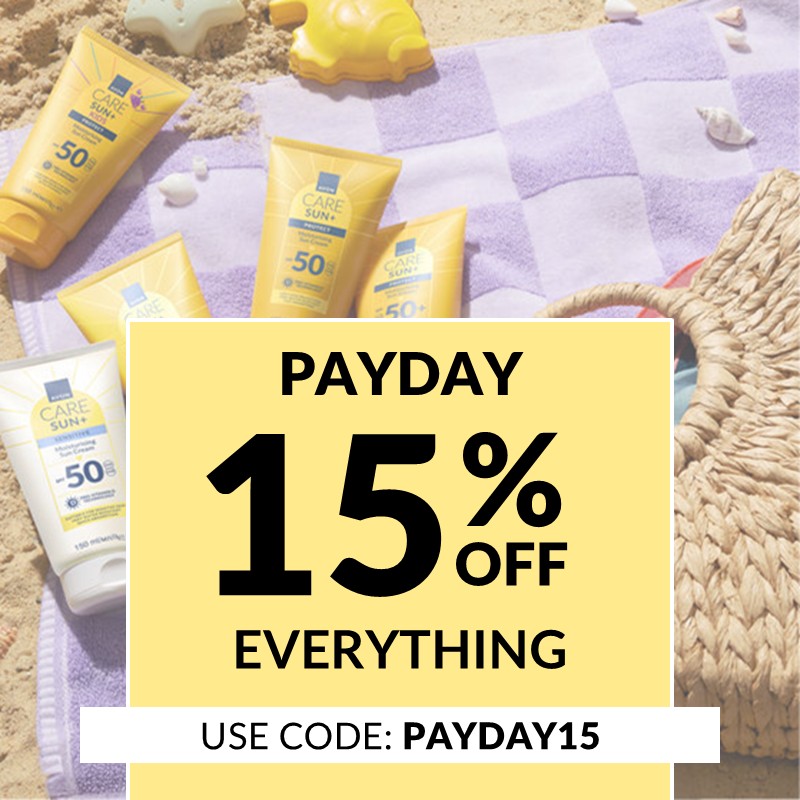 15% OFF EVERYTHING! USE CODE: PAYDAY15