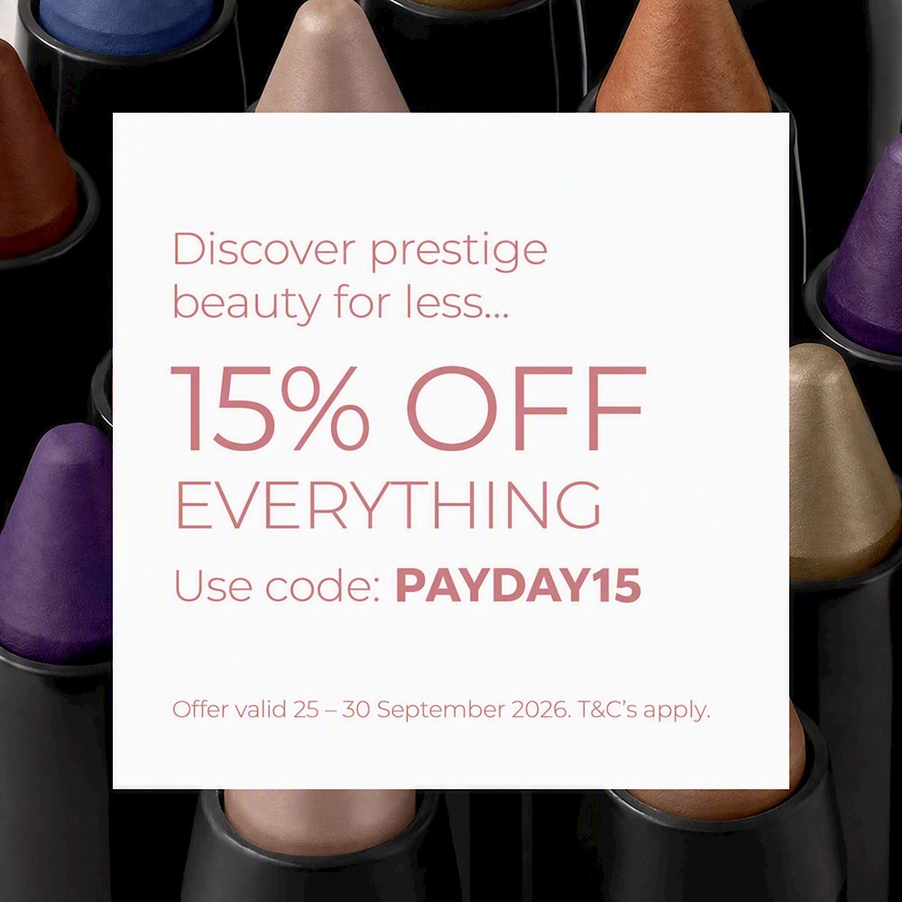 15% OFF EVERYTHING Use code: PAYDAY15