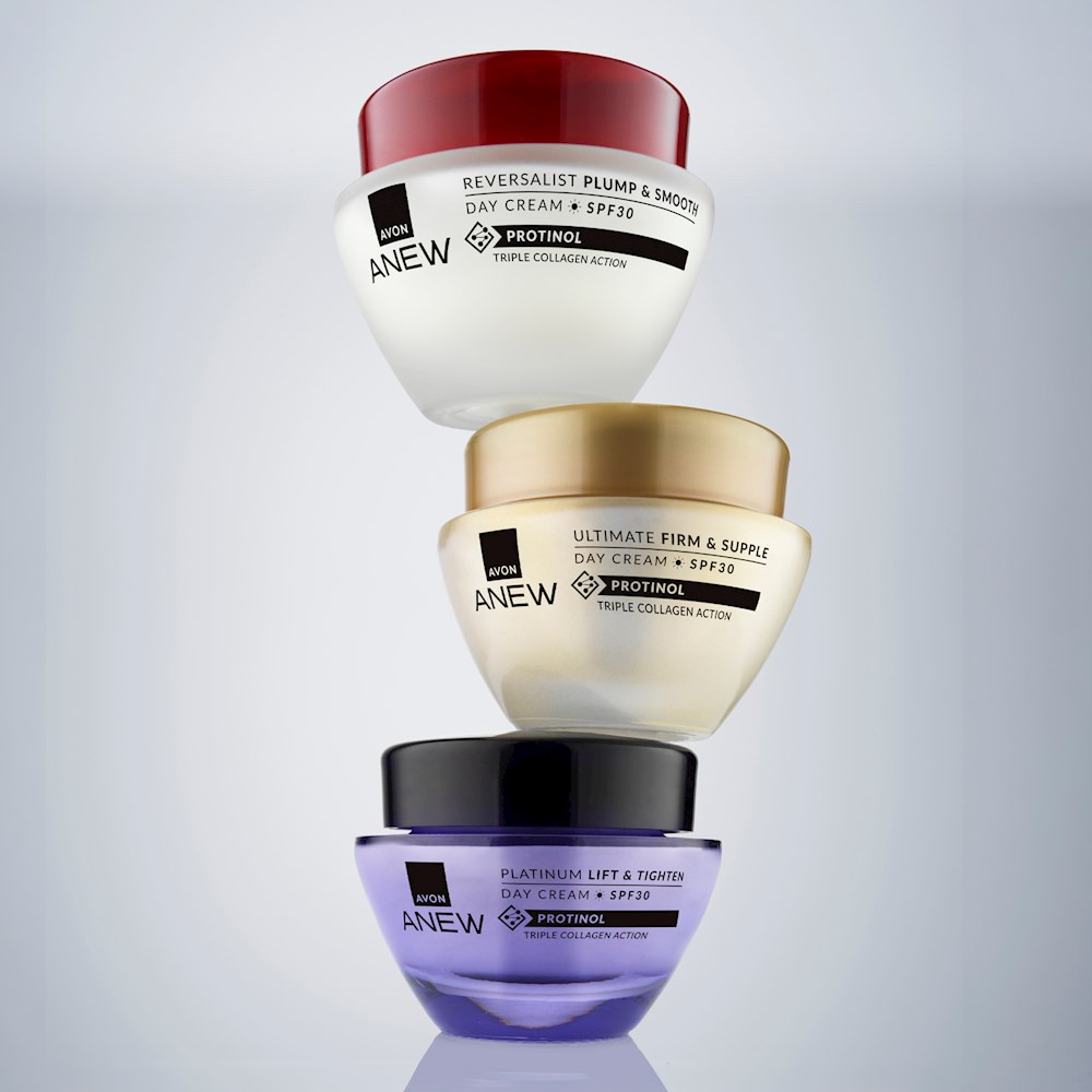 FUTURE-PROOF YOUR COLLAGEN RESERVES Buy 1 get 1 Free on Anew Day & Night Creams